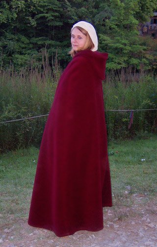 Ladies Hooded Cloak